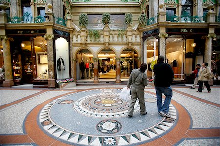 Leeds Victoria Quarter shopping centre,Leeds,UK Fotografie stock - Rights-Managed, Codice: 851-02964000