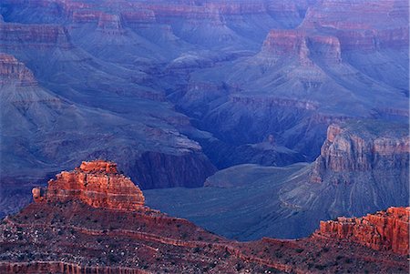 simsearch:851-02962928,k - Sunset on Ridgest-- Grand Canyon,Arizona,USA Foto de stock - Con derechos protegidos, Código: 851-02964020