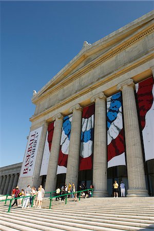 Field Museum of Natural History,north entrance,Chicago,Illinois,USA Stock Photo - Rights-Managed, Code: 851-02964124