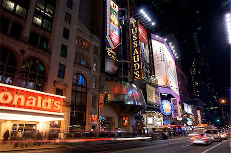 42nd Street in Midtown Manhattan,New York City,New York,USA Stock Photo - Rights-Managed, Code: 851-02964346