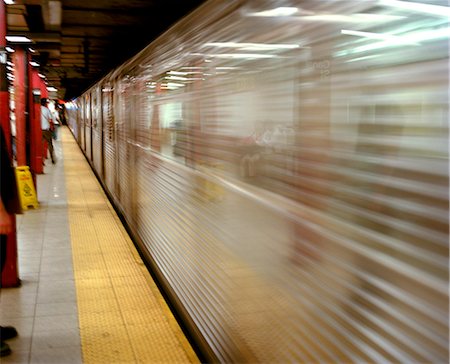 subway - New York Subway Train with reflections,New York City,New York,USA Stock Photo - Rights-Managed, Code: 851-02964340