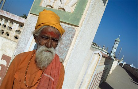 simsearch:851-02960522,k - Hindu Holy men,Mandvi Rann of Kutch,Gujarat,India Foto de stock - Con derechos protegidos, Código: 851-02960333