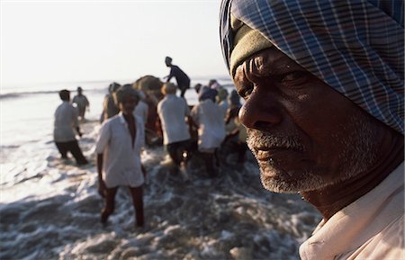 simsearch:851-02963922,k - Fishermen,Tamil Nadu,India Foto de stock - Con derechos protegidos, Código: 851-02960524