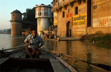 Ghats,Varanasi,India Stock Photo - Rights-Managed, Code: 851-02960549
