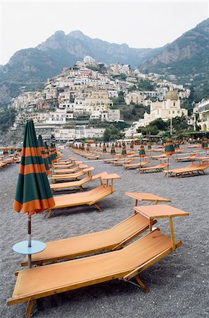positano - Chaise vide, Positano, Amalfi Coast, Italie Photographie de stock - Rights-Managed, Code: 851-02960676