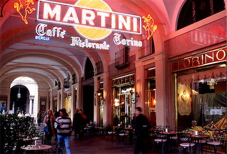 Café Torino, Galleria, Turin, Italie Photographie de stock - Rights-Managed, Code: 851-02960744