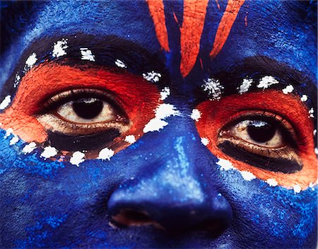 Face of Carnival,Kingston,Jamaica Stock Photo - Rights-Managed, Code: 851-02960925