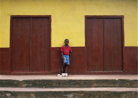 people in jamaica - Boy with his toy truck,Ocho Rios,Jamaica. Stock Photo - Rights-Managed, Code: 851-02960969