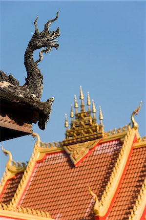 simsearch:851-02958829,k - Détails du temple toit, Vientiane, Laos Photographie de stock - Rights-Managed, Code: 851-02961330