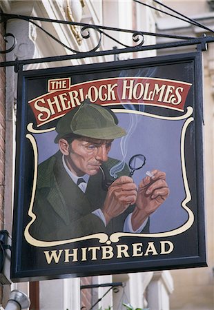 simsearch:851-02960612,k - Sherlock Holmes Pub,London,England,UK Fotografie stock - Rights-Managed, Codice: 851-02961422