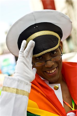 Fancy dress at Gay Parade,London Pride,London,England Stock Photo - Rights-Managed, Code: 851-02961518