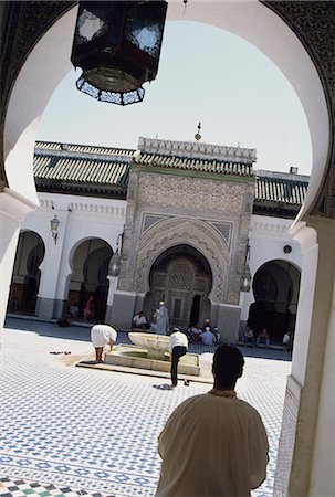 simsearch:851-02962093,k - Mosque,Fez,Morocco Foto de stock - Con derechos protegidos, Código: 851-02962042