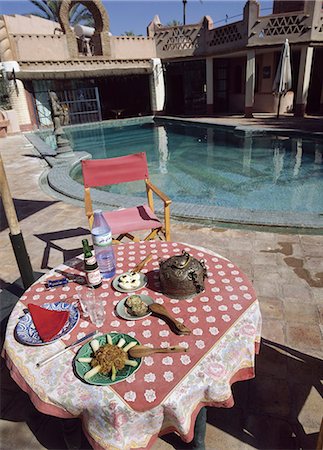 simsearch:851-02962017,k - Déjeuner marocain au Maroc Hotel Photographie de stock - Rights-Managed, Code: 851-02962059