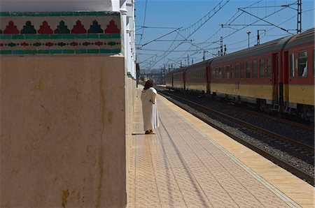 Railway station,Meknes,Morocco Foto de stock - Con derechos protegidos, Código: 851-02962139