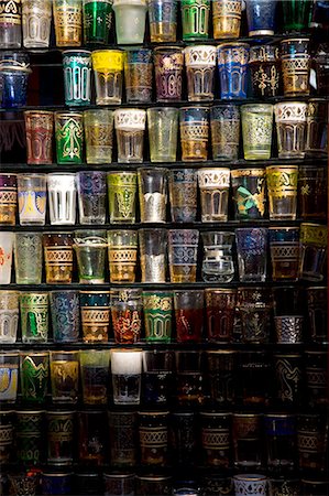 simsearch:700-06037994,k - Traditional tea glasses on market,Marrakesh,Morocco Stock Photo - Rights-Managed, Code: 851-02962153