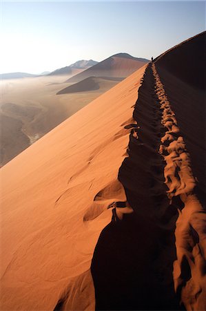 simsearch:851-02963318,k - Sossusvlei Desert Dunes Namib Desert Foto de stock - Con derechos protegidos, Código: 851-02962311