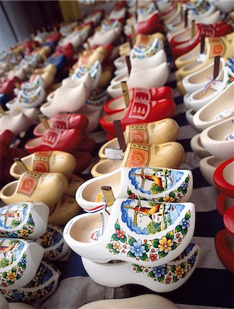 Clogs,flower market,Singel canal,Amsterdam,Holland Stock Photo - Rights-Managed, Code: 851-02962362