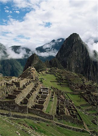 Machu Picchu,Peru Foto de stock - Con derechos protegidos, Código: 851-02962441