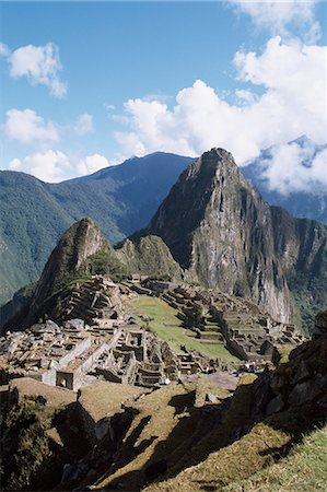 south american country peru - Maccchu Picchu,Peru Stock Photo - Rights-Managed, Code: 851-02962443
