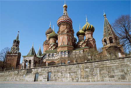 simsearch:851-02962517,k - Saint Basils Cathedral,Moscow,Russia Foto de stock - Con derechos protegidos, Código: 851-02962505