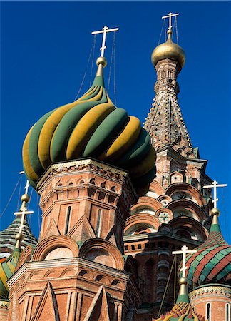 St. Basil's Cathedral,Moscow,Russia Stock Photo - Rights-Managed, Code: 851-02962515