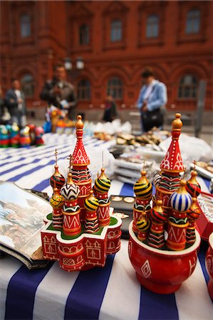 Russian souvenier stalls around Red Square,Moscow Stock Photo - Rights-Managed, Code: 851-02962517