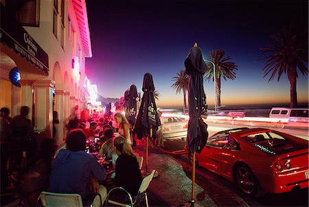 south africa night - People drinking in bar at dusk,Cape Town South Africa Stock Photo - Rights-Managed, Code: 851-02962547