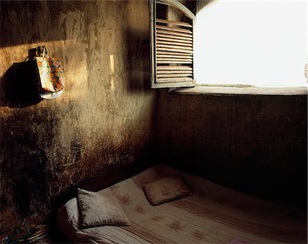 santomean - Bedroom of ruined house,Ponta Sol,Principe Island,Sao Tome Stock Photo - Rights-Managed, Code: 851-02962753