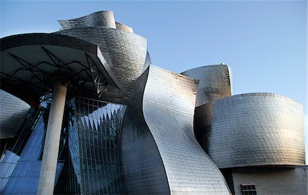 Guggenheim Art Museum,Bilbao,Basque Region,Spain Foto de stock - Con derechos protegidos, Código: 851-02963027