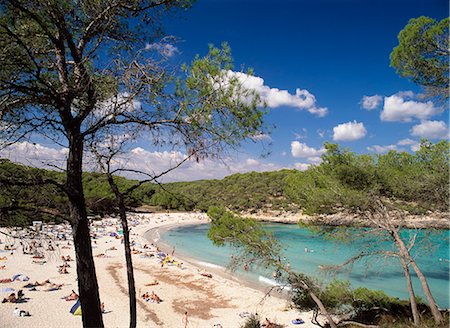 simsearch:851-02963080,k - Beach in Cala Mondrago,Mallorca,Spain Foto de stock - Con derechos protegidos, Código: 851-02963174