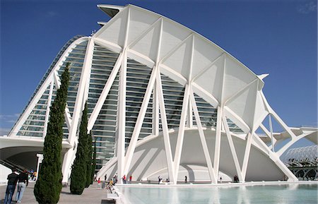 simsearch:851-02963080,k - Science Museum,City of Arts and Sciences,Valencia,Spain Foto de stock - Con derechos protegidos, Código: 851-02963276