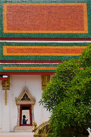 Ordination hall,Thung Sri Muang Temple,Ubon Ratchathani,Thailand Foto de stock - Con derechos protegidos, Código: 851-02963491