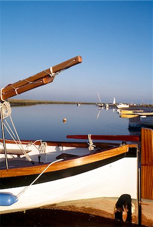 Boat in harbor,Blakeney,Norfolk,England Stock Photo - Rights-Managed, Code: 851-02963773