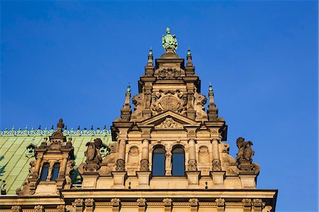 Town hall, Hamburg, Germany, Europe Stock Photo - Rights-Managed, Code: 853-07026631