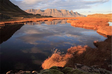 Mountainscape between Djupivogur and Breiddalsvik, Iceland Stock Photo - Rights-Managed, Code: 853-07026720