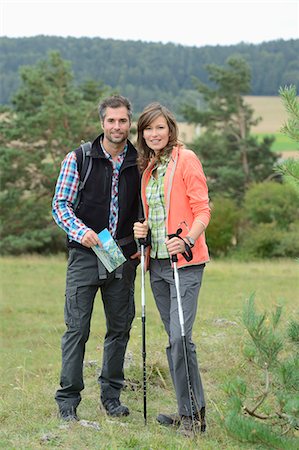 Couple on a hiking tour Stock Photo - Rights-Managed, Code: 853-07241830