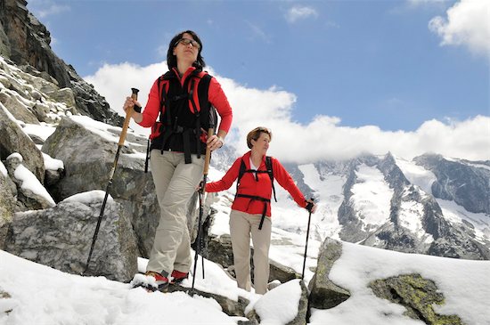 two women snowshoeing, Trentino Alto Adige italy Stock Photo - Premium Rights-Managed, Artist: F1Online, Image code: 853-02914203