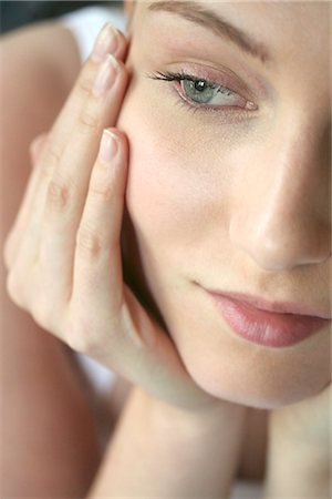 young woman, portrait Stock Photo - Rights-Managed, Code: 853-02913569