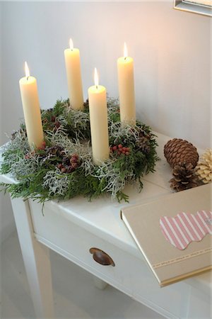 Advent wreath Stock Photo - Rights-Managed, Code: 853-02913824