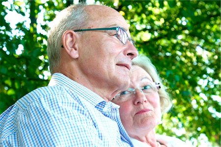 Senior couple outdoors Stock Photo - Rights-Managed, Code: 853-03617037