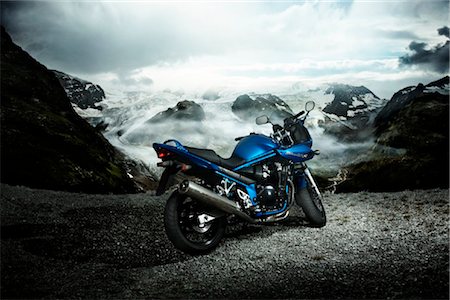 Suzuki at mountains Stock Photo - Rights-Managed, Code: 853-03776284