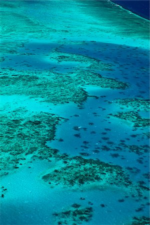 reef - Australia, Queensland, Cairns.  Aerial view of Arlington Reef in the Great Barrier Reef Marine Park. Stock Photo - Rights-Managed, Code: 862-05996768