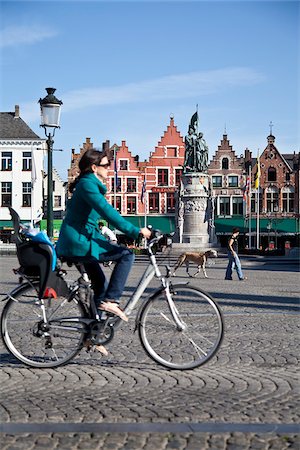 european - Markt Square, the main square of Brugge, Flanders, Belgium Stock Photo - Rights-Managed, Code: 862-05996819