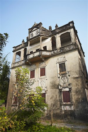 simsearch:862-05997126,k - Changlu Villa dans le village de Majiang Long (patrimoine mondial de l'UNESCO) Kaiping, Guangdong, Chine Photographie de stock - Rights-Managed, Code: 862-05997129