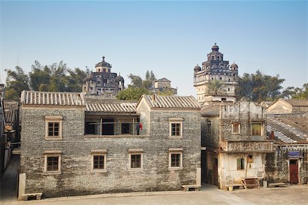 simsearch:862-03731045,k - Jinjiangli Dorf (UNESCO Weltkulturerbe), Kaiping, Guangdong, China Stockbilder - Lizenzpflichtiges, Bildnummer: 862-05997137