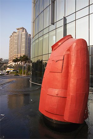 Sculpture outside City of Dreams, Cotai Strip, Macau, China Foto de stock - Con derechos protegidos, Código: 862-05997228