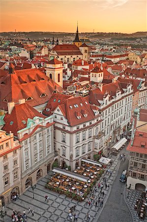 prague - Europe, République tchèque, région de Bohême centrale, Prague. Prague vieille ville Photographie de stock - Rights-Managed, Code: 862-05997445