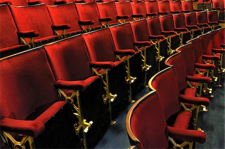 Europe, England, West Yorkshire, Halifax, Victoria Theatre Interior. Fotografie stock - Rights-Managed, Codice: 862-05997585