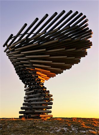 Europe, England, Lancashire, Burnley, Singing Ringing Tree. Stock Photo - Rights-Managed, Code: 862-05997603