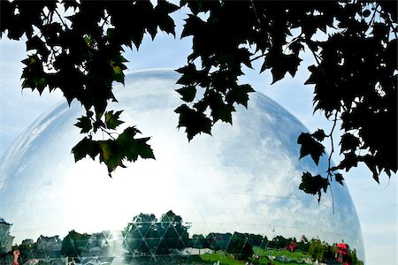 The Geode, Parc de la Villette, Paris, France, Europe Stock Photo - Rights-Managed, Code: 862-05997688